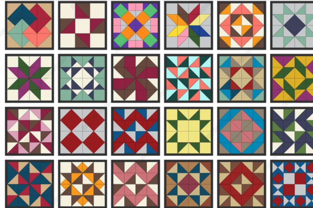 24 Barn quilt patterns