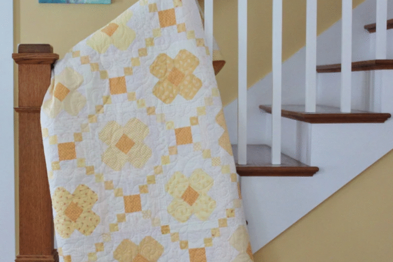 Yellow Quilt Pattern Ideas