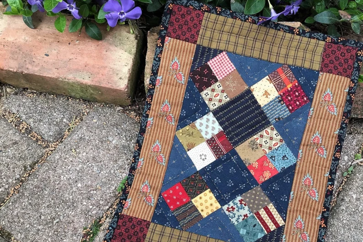 4 Patch Quilt Pattern - Quilt Binding Calculator