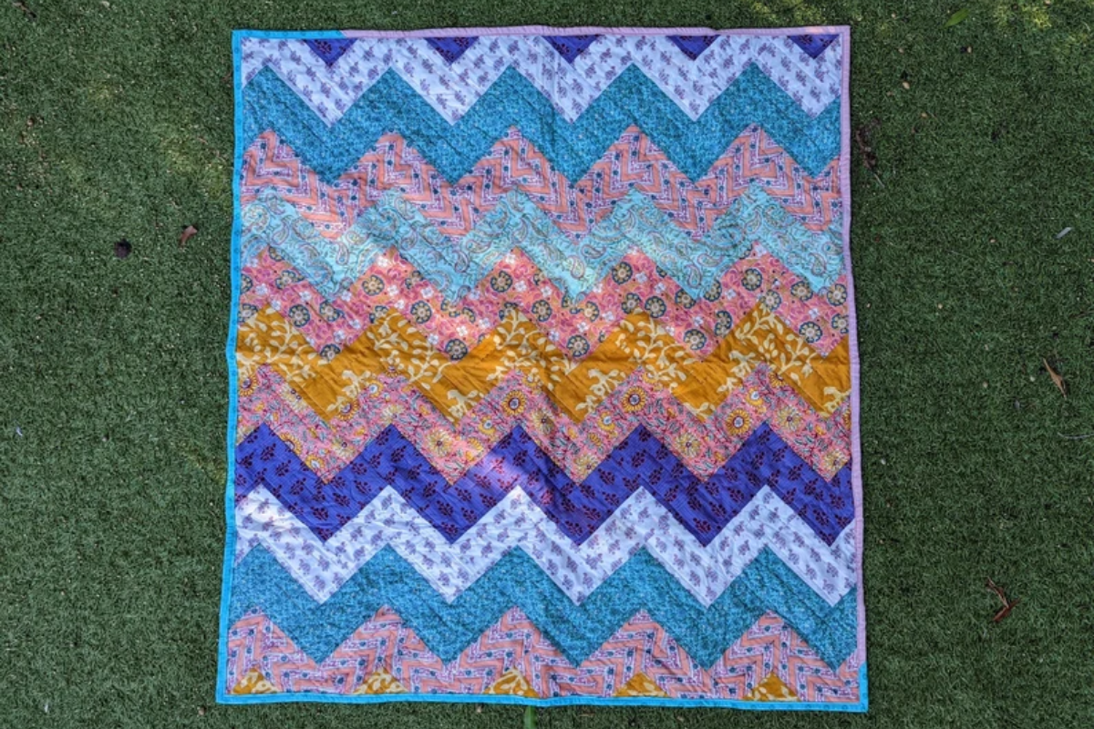 Rail Fun Pattern Rail Fence Quilt Pattern ideas - Quilt Binding Calculator