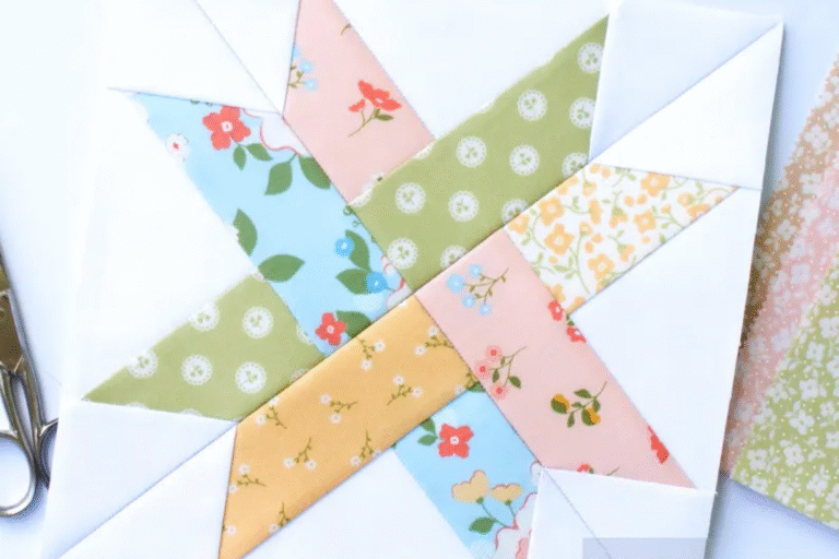 Scrap Fabric Quilt Block Pattern Ideas
