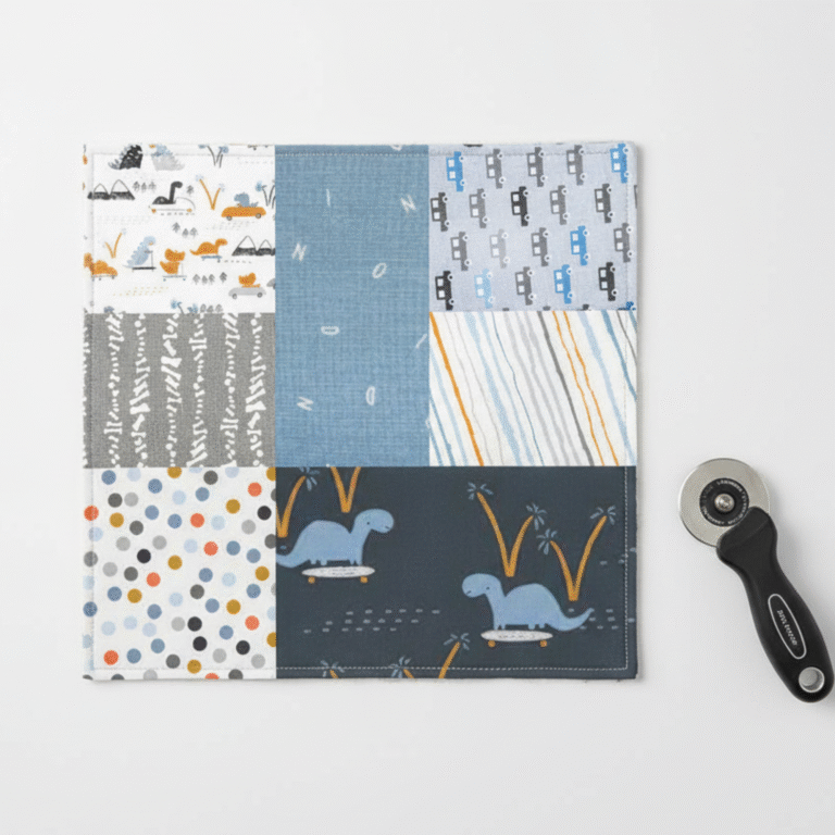 Fat Quarter Quilt Block