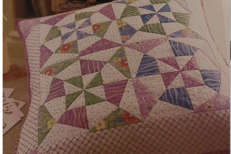 Quilt Floor Pillow