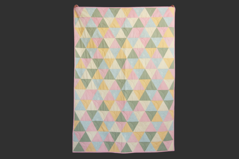 Triangle Baby Quilt Pattern